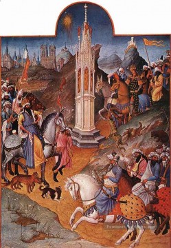 Les Tres Riches Heures du Duc de Berry 1416 Limbourg Jean Peinture à l'huile